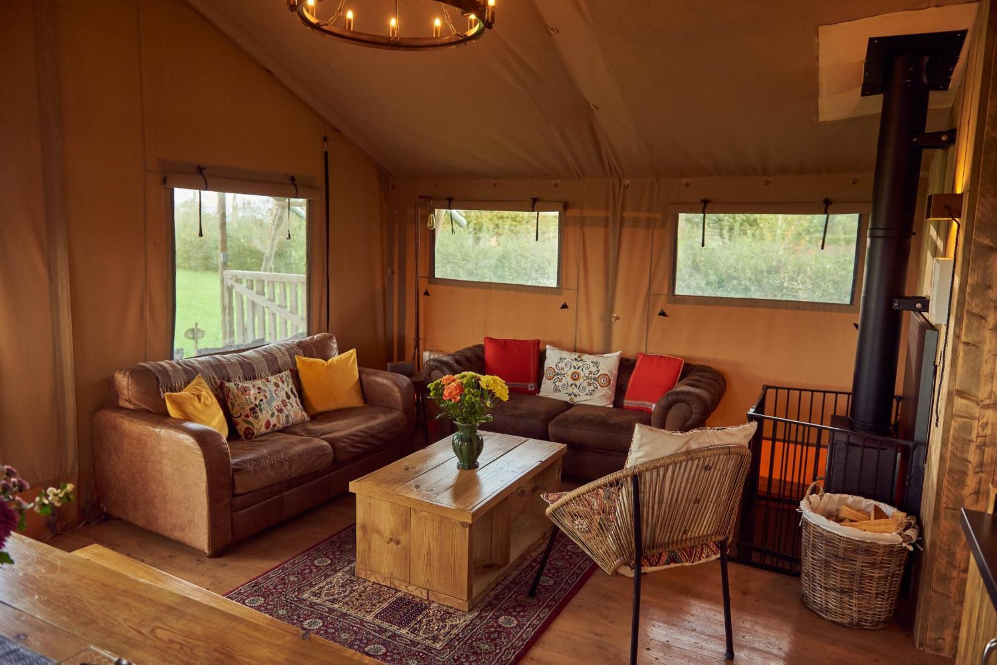 Tall Trees Glamping Villa Baltonsborough Ngoại thất bức ảnh